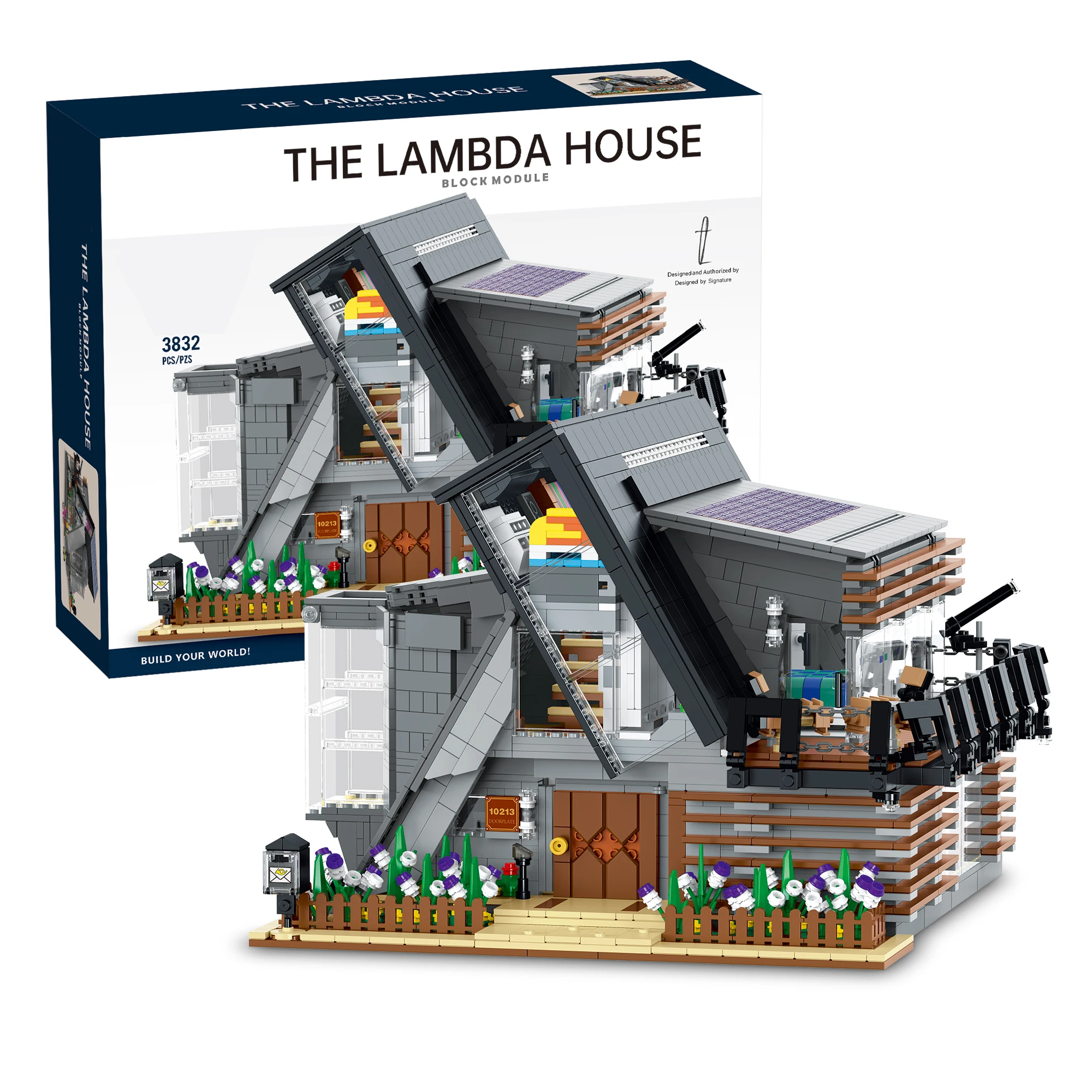 3832PCS Duplex Villa Building Blocks Creative Street View Lambda House Model Bricks Desktop Decoration Toys Kids Holiday Gifts
3832PCS Duplex Villa Building Blocks Creative Street View Lambda House Model Bricks Desktop Decoration Toys Kids Holiday Gifts