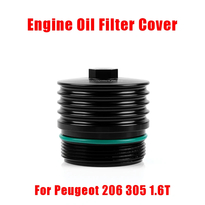 Cool Billet Aluminum Oil Filter Housing Cap for Peugeot 206 305 1.6T Engine Oil Filter Cover BB-OFC-001
Cool Billet Aluminum Oil Filter Housing Cap for Peugeot 206 305 1.6T Engine Oil Filter Cover BB-OFC-001
