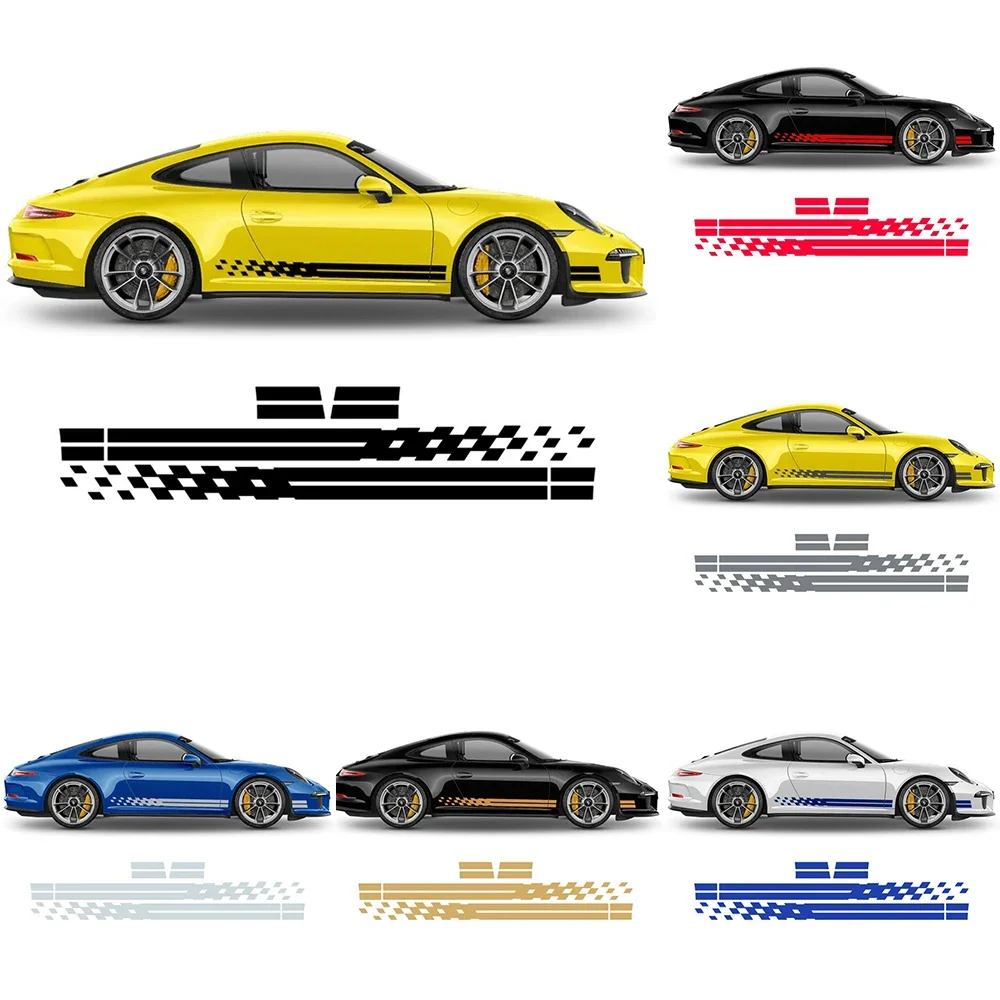 ENDURANCE RACING SIDE STRIPES Car Stickers Decorations Auto Racing Body Side Stripes Vinyl Modified Stripe Decal Decoration
ENDURANCE RACING SIDE STRIPES Car Stickers Decorations Auto Racing Body Side Stripes Vinyl Modified Stripe Decal Decoration