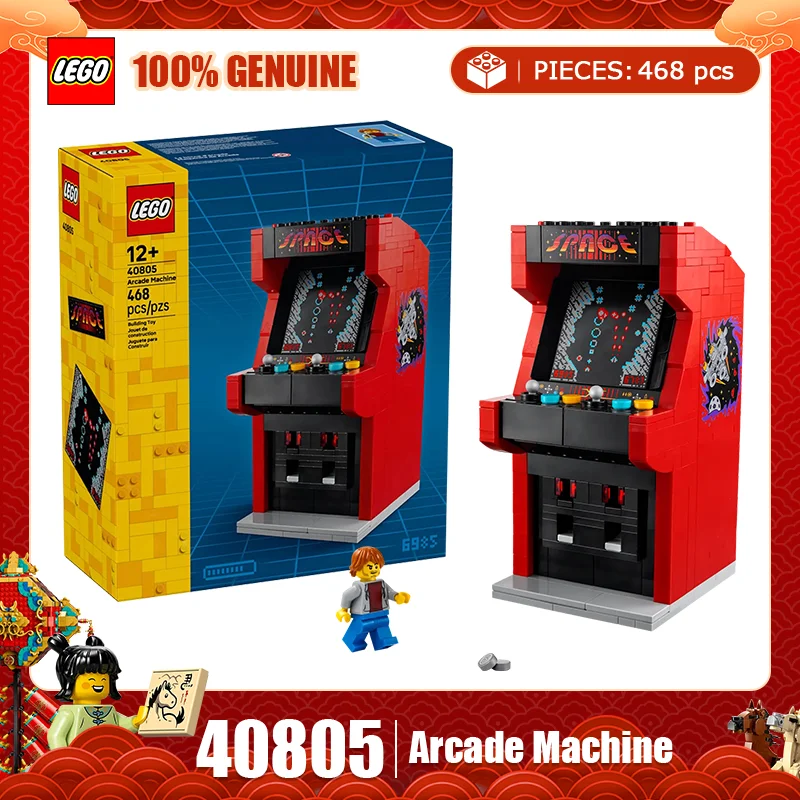 LEGO Другая серия 40805, аркадная игровая консоль-сюрприз, детская головоломка, строительные блоки, игрушка в подарок
LEGO Другая серия 40805, аркадная игровая консоль-сюрприз, детская головоломка, строительные блоки, игрушка в подарок