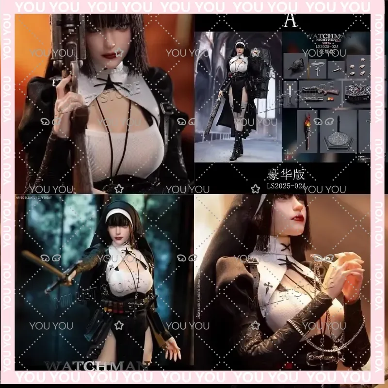 In Stock Original LSZGTOYS LS2025-02 Watchman Night Nun 2.0 Sofia 1/6 Scale Collectible Action Figure for LSZGTOYS
In Stock Original LSZGTOYS LS2025-02 Watchman Night Nun 2.0 Sofia 1/6 Scale Collectible Action Figure for LSZGTOYS