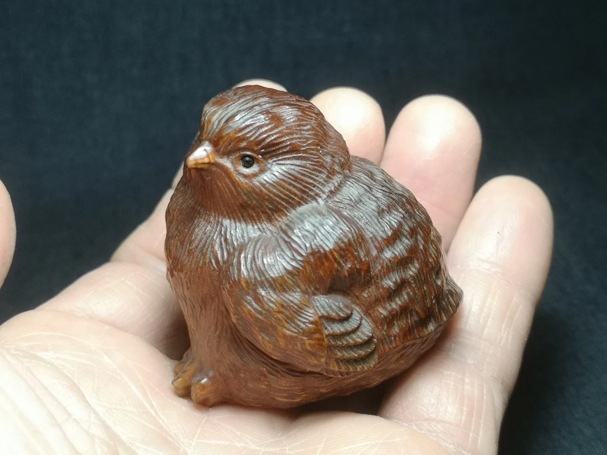 1919 Collection Old China Boxwood Hand Carved lovely chick Figure statue family Decoration gift
1919 Collection Old China Boxwood Hand Carved lovely chick Figure statue family Decoration gift