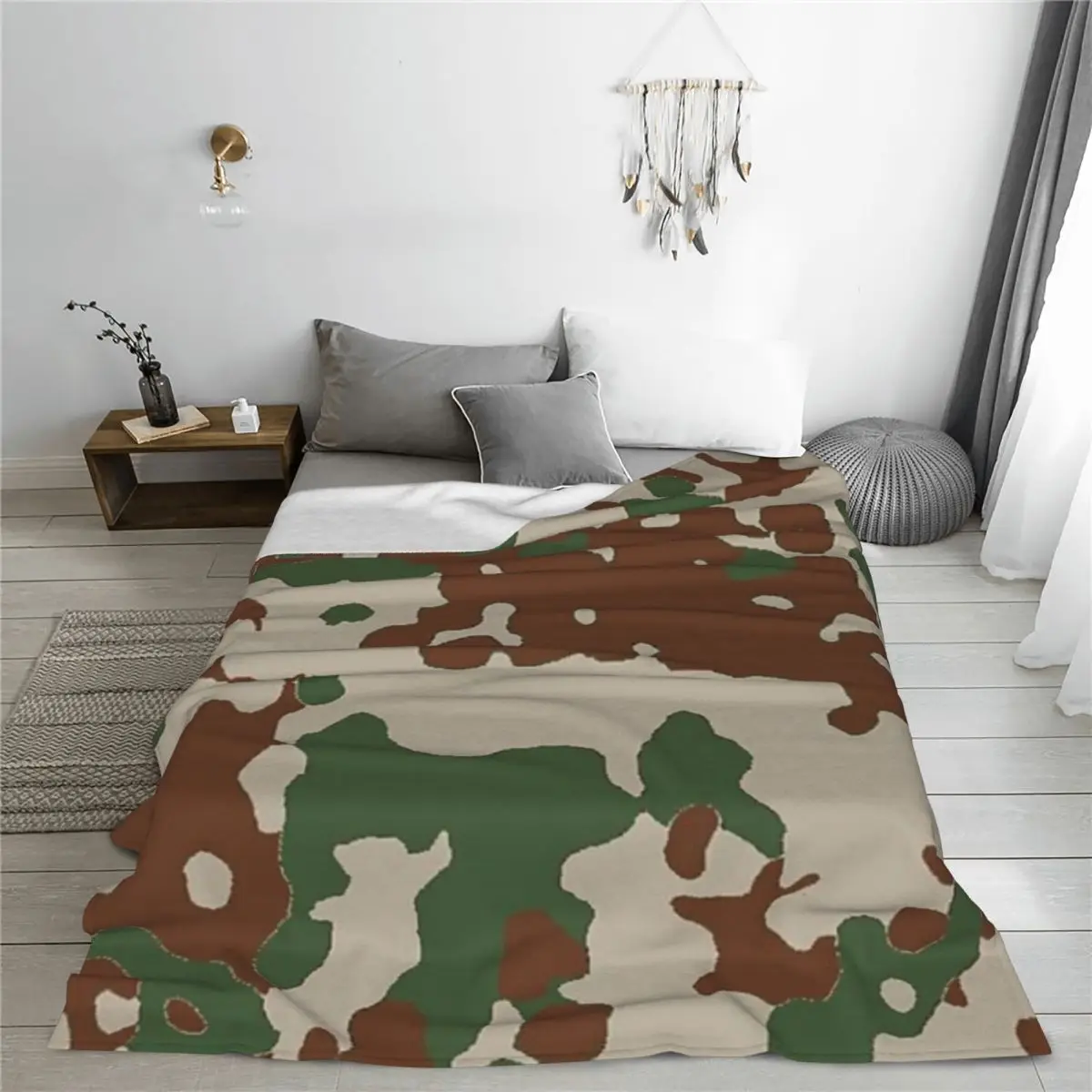 Russian Woodland Camouflage Blanket Fleece Sofa Multi-function Throw Blankets for Couch Bedding Travel Throws Bedspread Quilt
Russian Woodland Camouflage Blanket Fleece Sofa Multi-function Throw Blankets for Couch Bedding Travel Throws Bedspread Quilt
