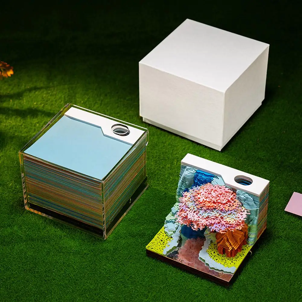 Monkey King Flower Fruit Mountain 3D Tree House Memo Pad LED Sculpture Light Peel-Off Art Unique Architectural Night Gift P V4O4
Monkey King Flower Fruit Mountain 3D Tree House Memo Pad LED Sculpture Light Peel-Off Art Unique Architectural Night Gift P V4O4