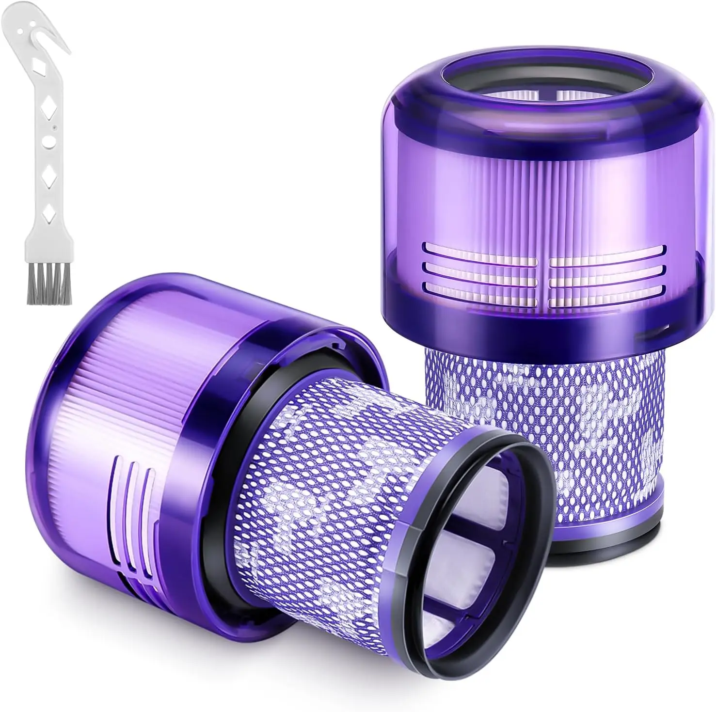 V11 Filters for , -Pack Vacuum Filters Compatible with V15 Detect, V11 Animal Drive Complete Cordless Vacuum, Replace Part #
V11 Filters for , -Pack Vacuum Filters Compatible with V15 Detect, V11 Animal Drive Complete Cordless Vacuum, Replace Part #