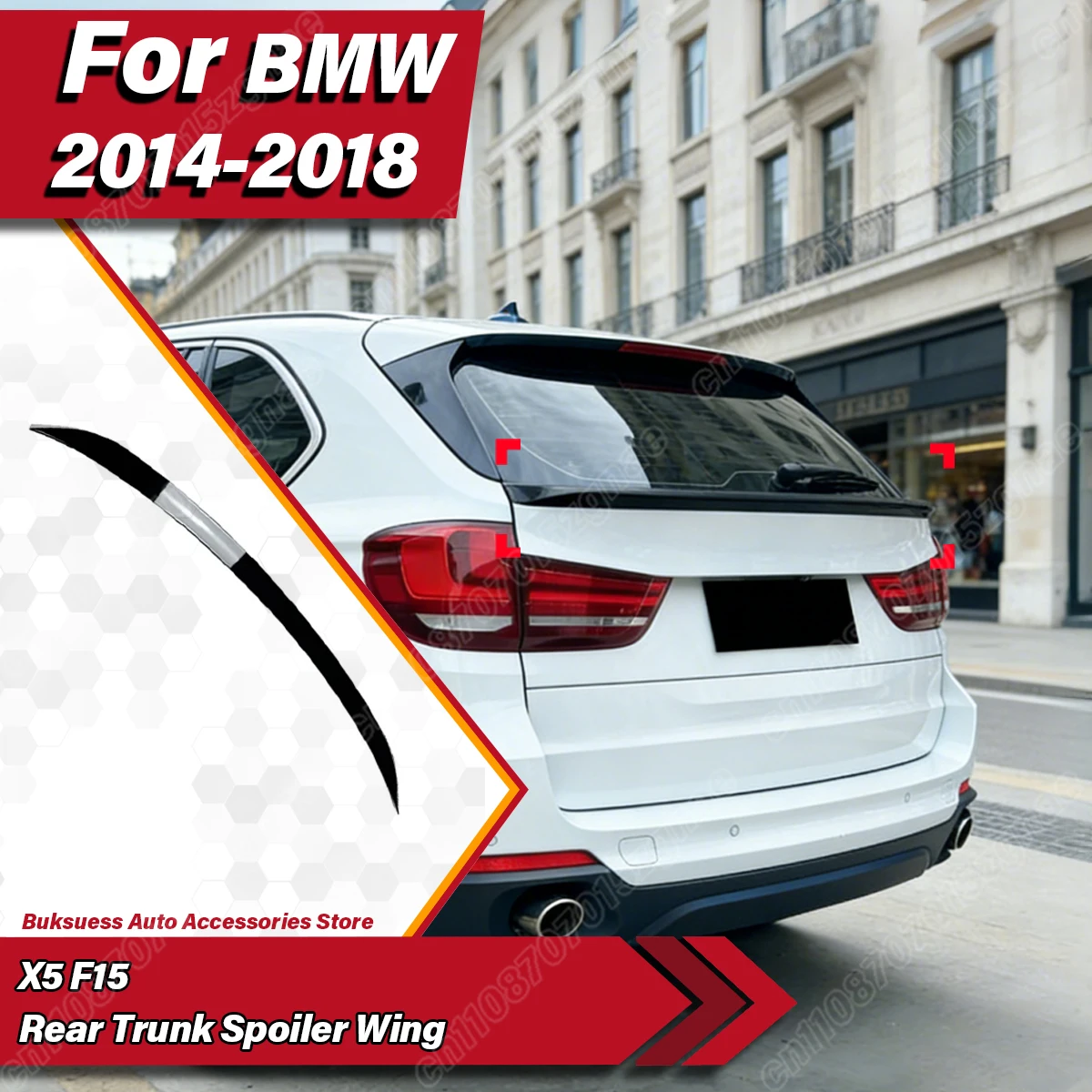 Для BMW X5 F15 2014 2015 2016 2017 2018 автомобильный спойлер задней двери, сплиттер крыла, защита кузова, комплект модификации
Для BMW X5 F15 2014 2015 2016 2017 2018 автомобильный спойлер задней двери, сплиттер крыла, защита кузова, комплект модификации