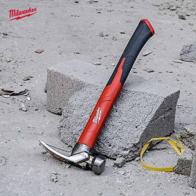 Milwaukee 19oz fiberglass handle straight claw sheep horn hammer, industrial grade integrated tool hammer 48-22-9316P
Milwaukee 19oz fiberglass handle straight claw sheep horn hammer, industrial grade integrated tool hammer 48-22-9316P