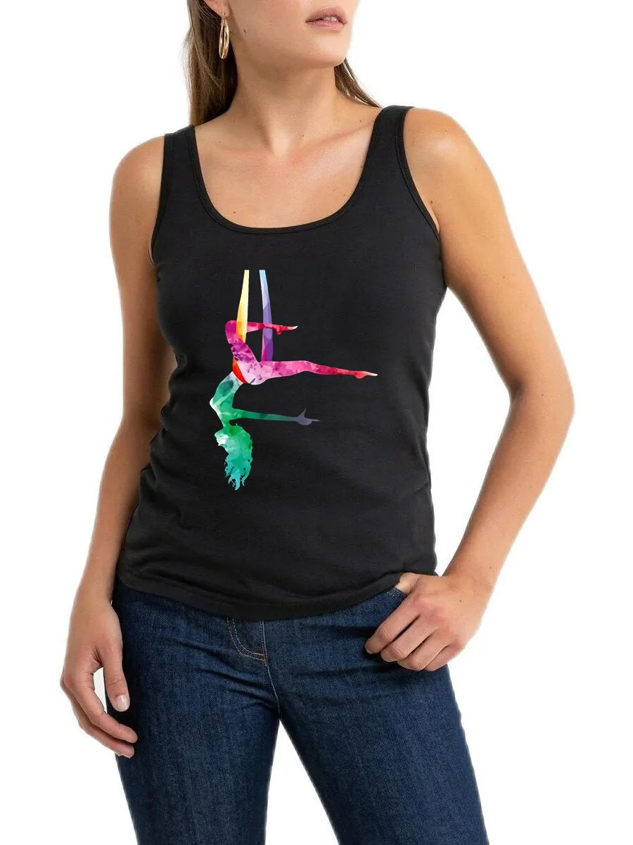Aerial Yoga Acrobatic Sports Aerialist Gymnastics Watercolor Design Tank Tops Gym Yoga Aerialist Aerial Workout Sleeveless Tee
Aerial Yoga Acrobatic Sports Aerialist Gymnastics Watercolor Design Tank Tops Gym Yoga Aerialist Aerial Workout Sleeveless Tee