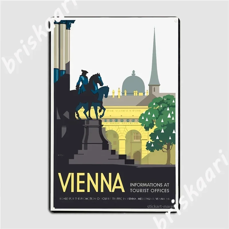 Austria Vienna Metal Signs Cinema Living Room Club Bar Custom Vienna Travel Tin sign Posters
Austria Vienna Metal Signs Cinema Living Room Club Bar Custom Vienna Travel Tin sign Posters