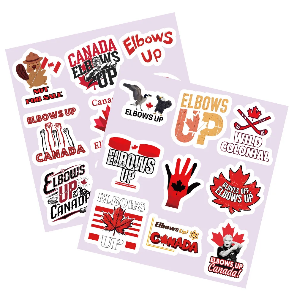 10/30/54PCS Elbows up Canada Sticker Cartoon Personalized Creative Doodle Decorative Decals for Scrapbook Luggage Notebook
10/30/54PCS Elbows up Canada Sticker Cartoon Personalized Creative Doodle Decorative Decals for Scrapbook Luggage Notebook