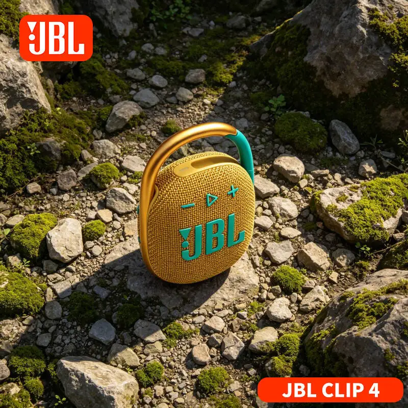 Brand New Original JBL Clip 4 One Key Easy Operation Speaker Simple Control Portable Wireless Music Speaker Device
Brand New Original JBL Clip 4 One Key Easy Operation Speaker Simple Control Portable Wireless Music Speaker Device