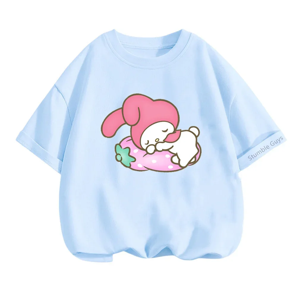 Anime My Melody T Shirt Oversized tEEN T-shirts Retro Streetwear Cute Girl Tops Tees 3-14 Boys Clothes Girls
Anime My Melody T Shirt Oversized tEEN T-shirts Retro Streetwear Cute Girl Tops Tees 3-14 Boys Clothes Girls
