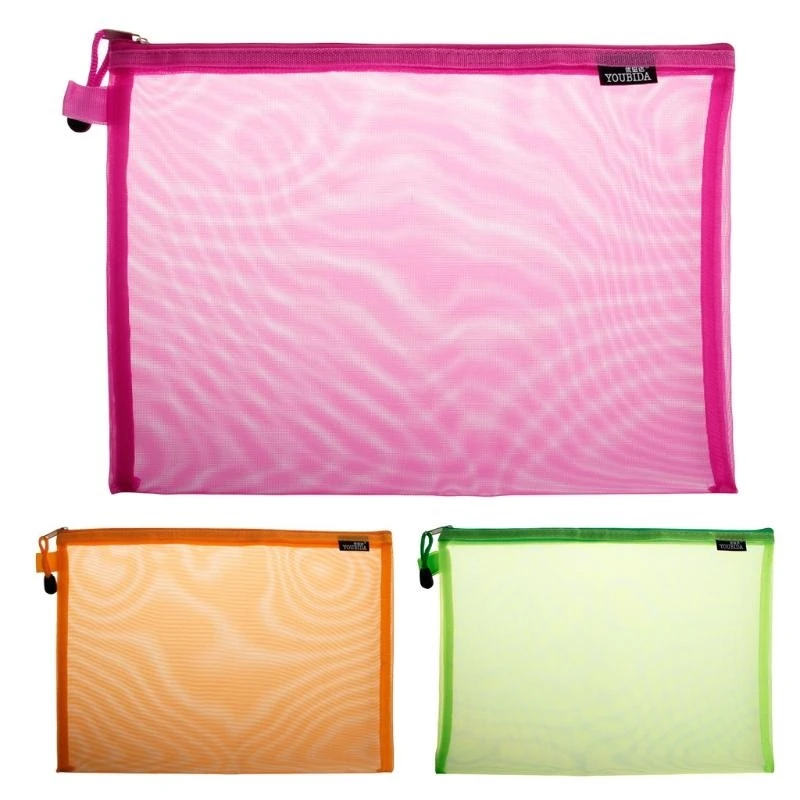 Large Capacity File Wallet Zippered Mesh Bag Fit for Files Stationery Makeup Students Homework Storage Bags
Large Capacity File Wallet Zippered Mesh Bag Fit for Files Stationery Makeup Students Homework Storage Bags