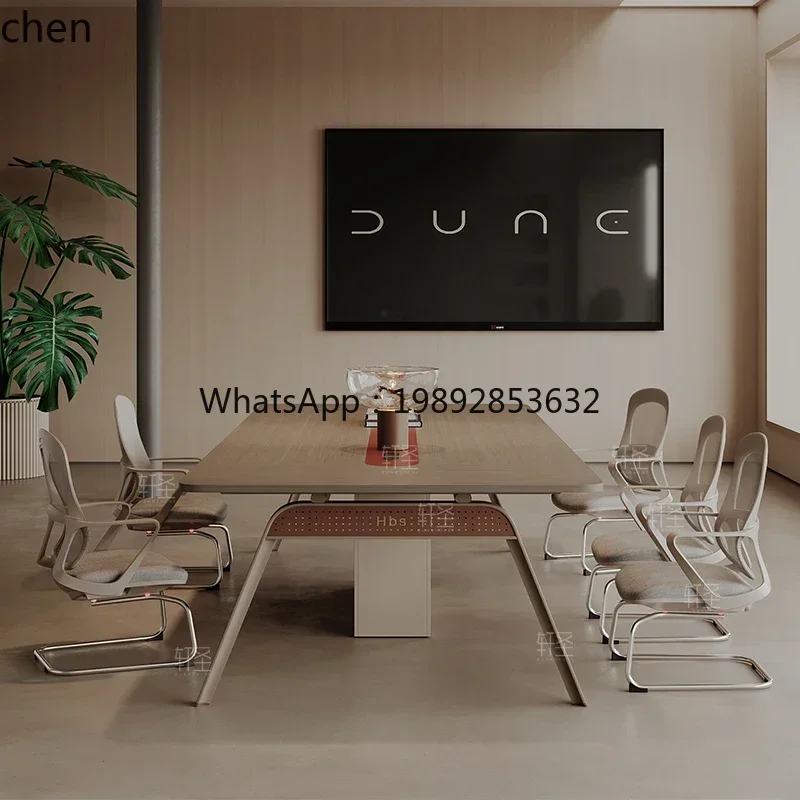 YZconference table simple modern rectangular business reception negotiation small conference room table and chair combination
YZconference table simple modern rectangular business reception negotiation small conference room table and chair combination