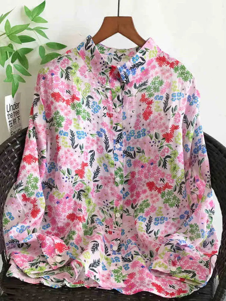 Весенне-летне-осенний свободный крой, с цветочным принтом, женский удлиненный свитер, удобный, дышащий, повседневный, модный дизайн.
Весенне-летне-осенний свободный крой, с цветочным принтом, женский удлиненный свитер, удобный, дышащий, повседневный, модный дизайн.