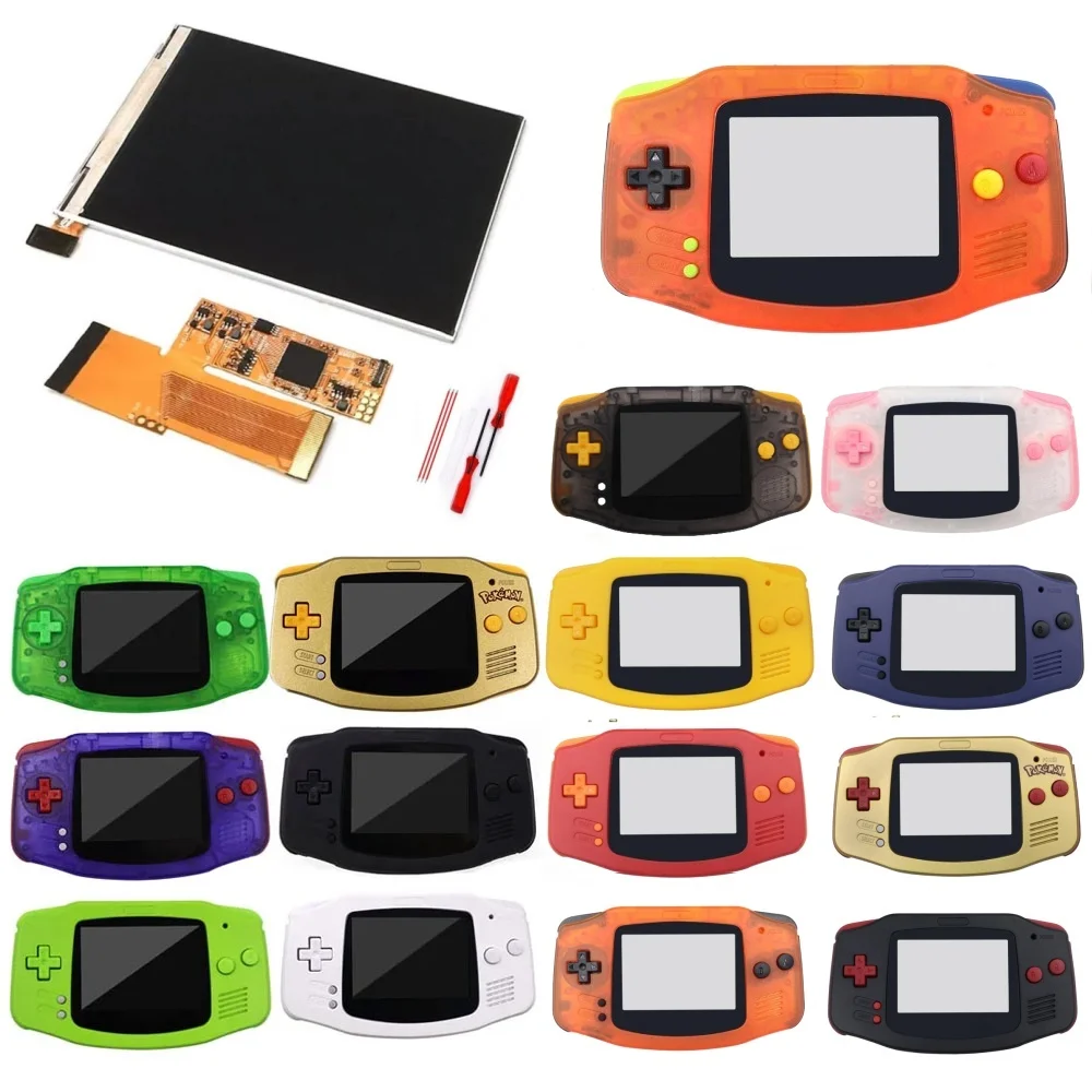 Для GBA IPS V2 экран 3,2 дюйма, сменный ЖК-мод для Game Boy Advance GBA с корпусом, замена корпуса
Для GBA IPS V2 экран 3,2 дюйма, сменный ЖК-мод для Game Boy Advance GBA с корпусом, замена корпуса