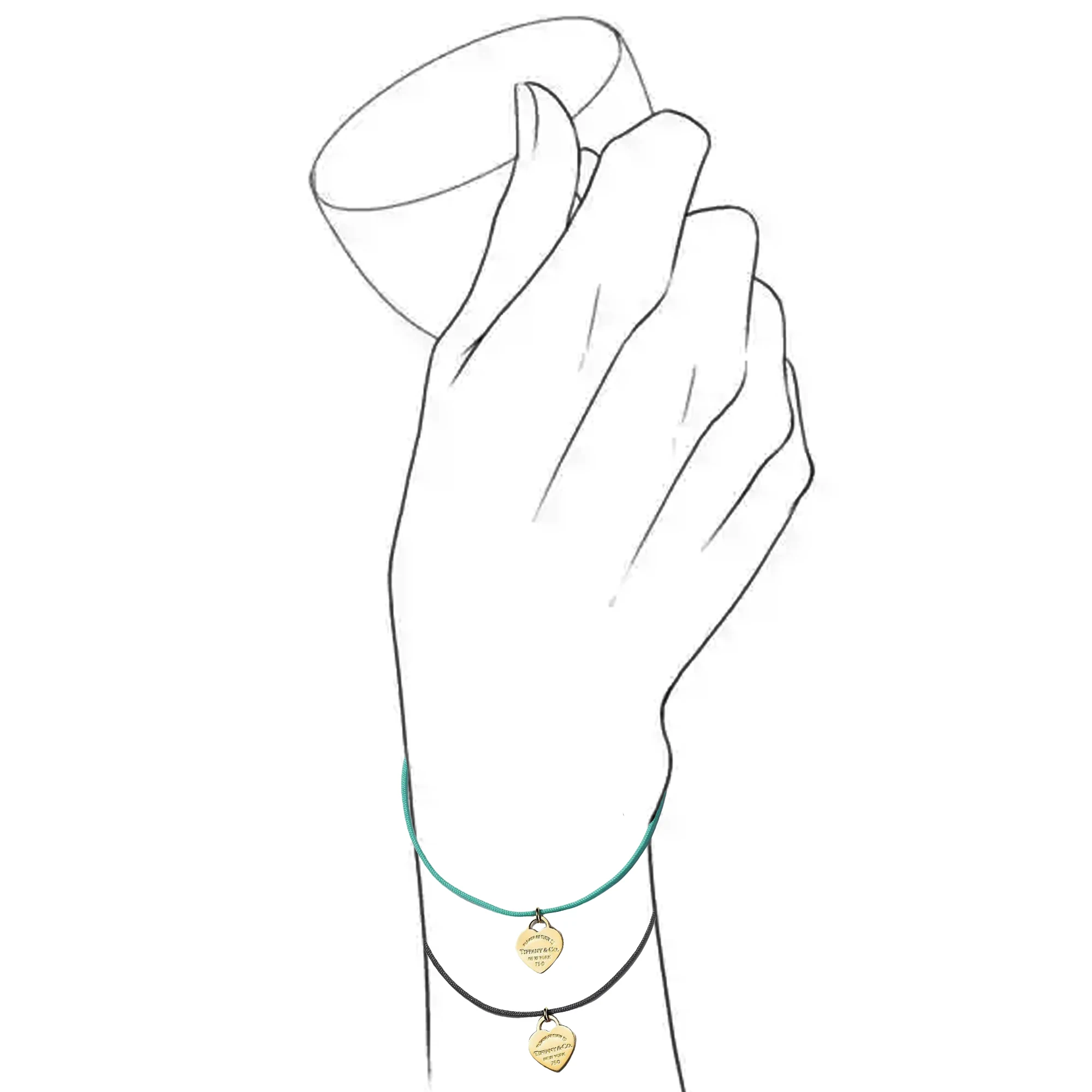 Smooth romantic heart pendant woven bracelet with pure silver S925 fashionable temperament and simple bracelet Retum to series 
Smooth romantic heart pendant woven bracelet with pure silver S925 fashionable temperament and simple bracelet Retum to series