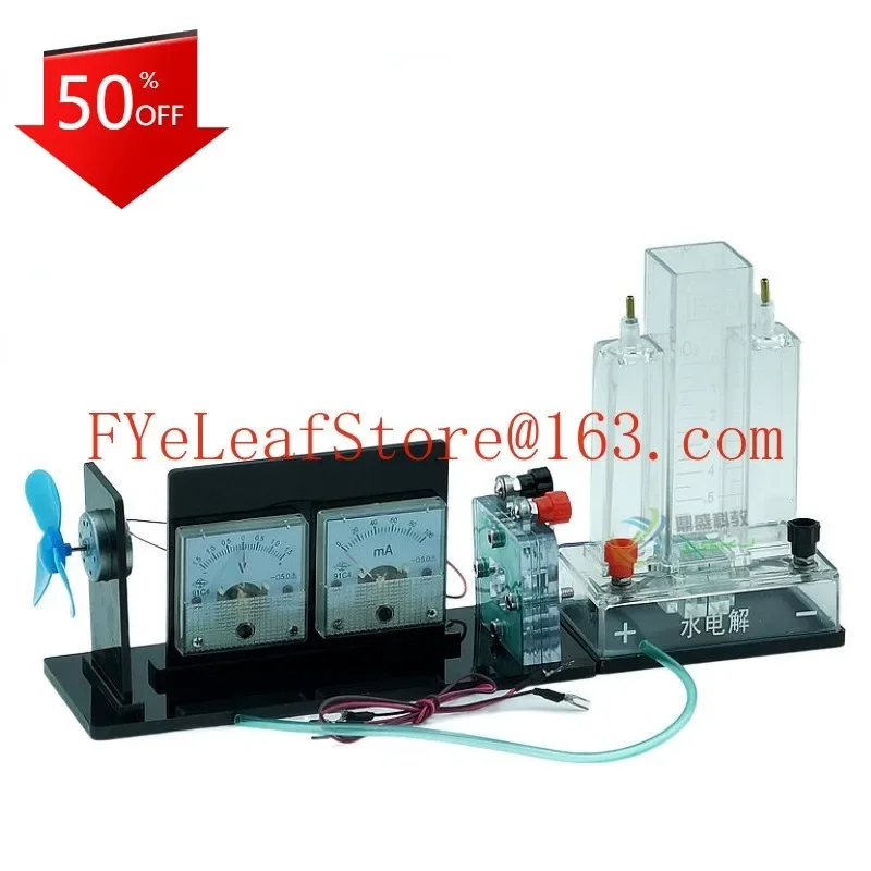 26021 Hydrogen Fuel Cell Tester I-Type Fuel Cell PEM Water Electrolyser High School Teaching Instrument
26021 Hydrogen Fuel Cell Tester I-Type Fuel Cell PEM Water Electrolyser High School Teaching Instrument