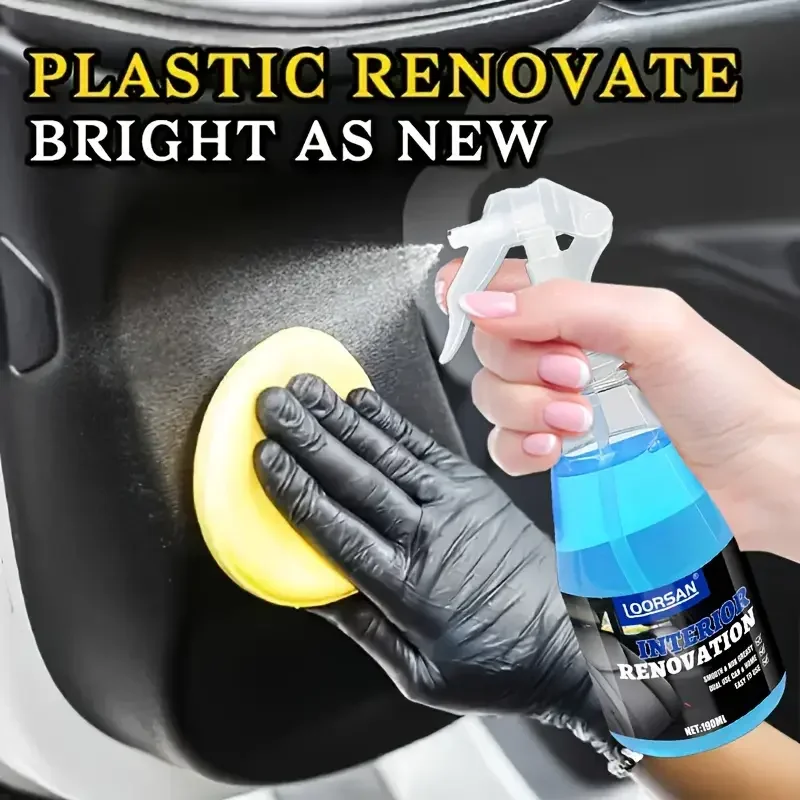 IFUBO Пластиковый восстановитель 190 мл, возвращает блеск тусклому пластику, восстанавливает глянец, удаляет царапины, идеально подходит для салона автомобиля и бытовой техники
IFUBO Пластиковый восстановитель 190 мл, возвращает блеск тусклому пластику, восстанавливает глянец, удаляет царапины, идеально подходит для салона автомобиля и бытовой техники
