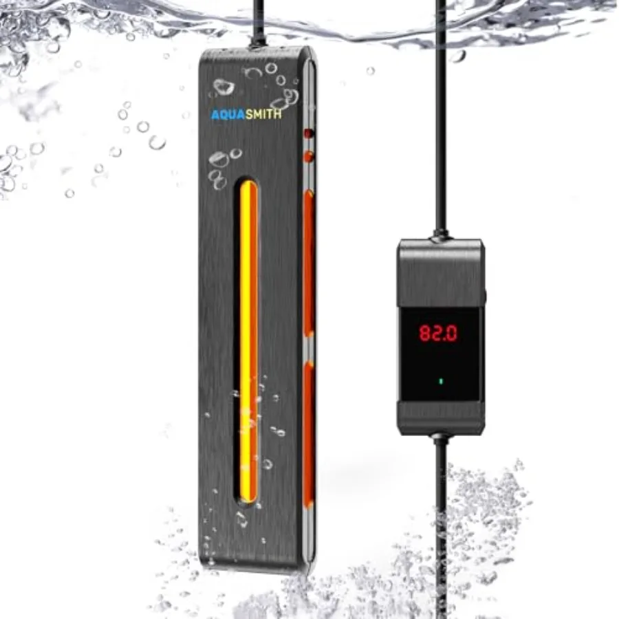 Aquarium Heater100W Fish Tank Heater Suitable for 40-50 Gallon Fish Tank Dual-chip Intelligent Temperature Control Has a Variet
Aquarium Heater100W Fish Tank Heater Suitable for 40-50 Gallon Fish Tank Dual-chip Intelligent Temperature Control Has a Variet