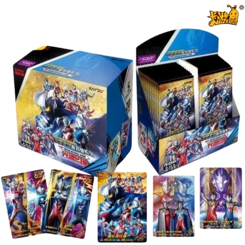 KAYOU Ultraman Hero X File Legend Series 28 Blind Packs GR Embossed Full Star Cards Ultraman Character Collectible Game Cards
KAYOU Ultraman Hero X File Legend Series 28 Blind Packs GR Embossed Full Star Cards Ultraman Character Collectible Game Cards