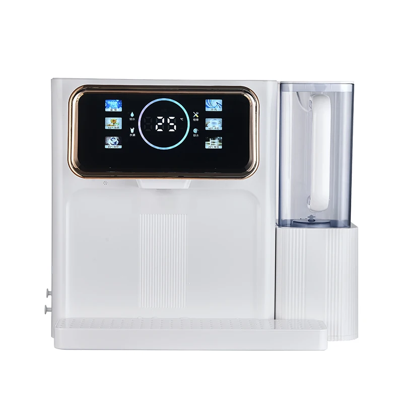 Water Purifier Voice-Activated Touch Control Hot and Cold Water Dispenser 3-Stage Drinking Water Filtration Filter
Water Purifier Voice-Activated Touch Control Hot and Cold Water Dispenser 3-Stage Drinking Water Filtration Filter