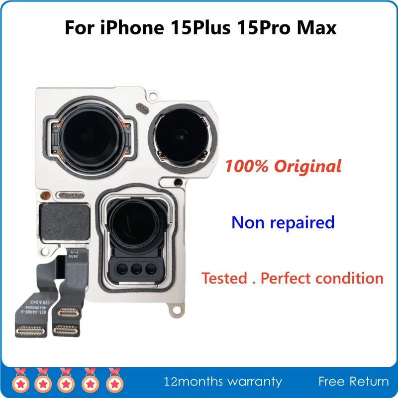 Проверенная, разобранная задняя камера A+++ для iPhone 15 Plus 15Pro Max, замена задней камеры, не требует ремонта, демонтированная.
Проверенная, разобранная задняя камера A+++ для iPhone 15 Plus 15Pro Max, замена задней камеры, не требует ремонта, демонтированная.