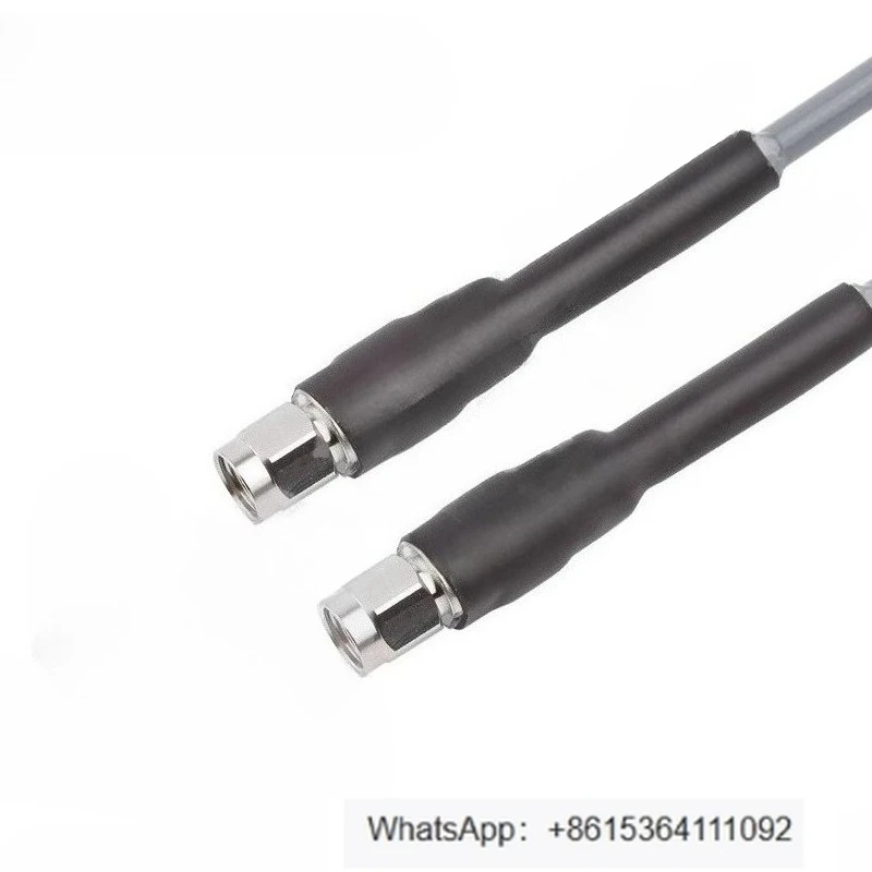 18G RF test cable assembly SMA/SMA high frequency low loss, coaxial adapter cable SMAM-SMAM-H08
18G RF test cable assembly SMA/SMA high frequency low loss, coaxial adapter cable SMAM-SMAM-H08