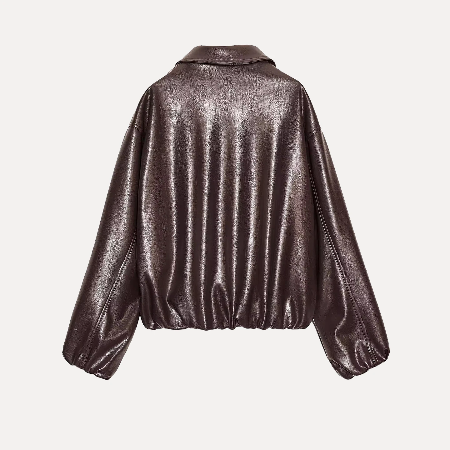 Новинка осени 2024, женское пальто-пилот из искусственной кожи, персонализированное пальто-манто Z, свободный крой, длинная свевая молния ort
Новинка осени 2024, женское пальто-пилот из искусственной кожи, персонализированное пальто-манто Z, свободный крой, длинная свевая молния ort