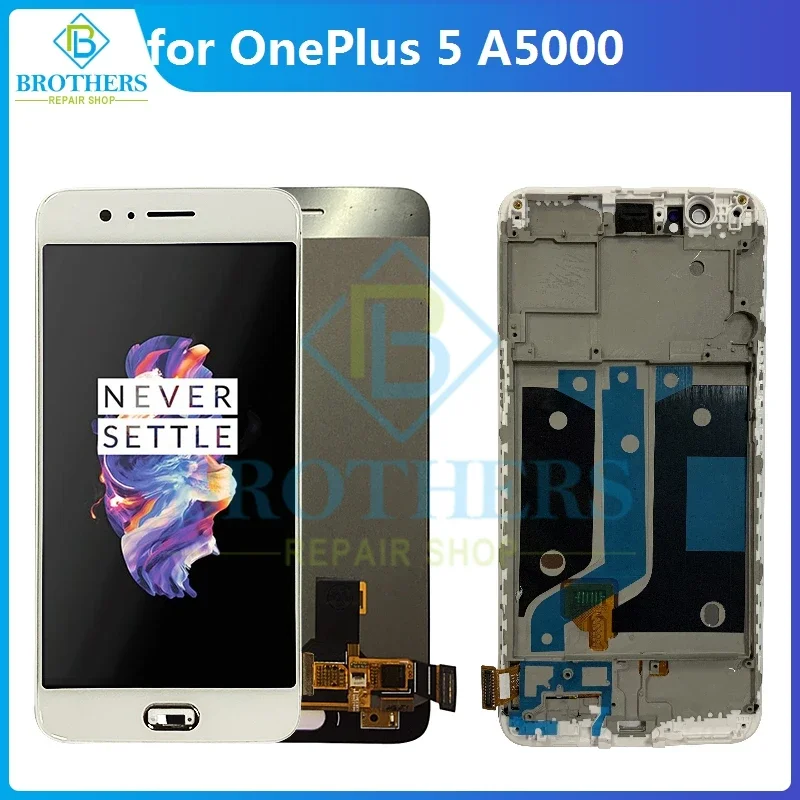 LCD For OnePlus 5 LCD Screen LCD Display for OnePlus 5 A5000 LCD Assembly Touch Screen Digitizer Phone Replacement Test Working
LCD For OnePlus 5 LCD Screen LCD Display for OnePlus 5 A5000 LCD Assembly Touch Screen Digitizer Phone Replacement Test Working