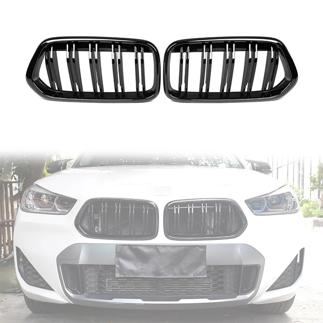 LUMA 19 Double Slat Gloss Black/Matte Black M Color Carbon For BMW X2 ABS Grill F39 2019+ Front Bumper Grille
LUMA 19 Double Slat Gloss Black/Matte Black M Color Carbon For BMW X2 ABS Grill F39 2019+ Front Bumper Grille