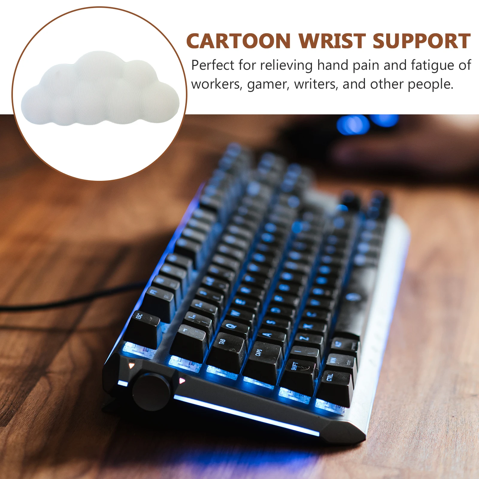 Keyboard Wrist Rest Office Mouse Wrist Support Ergonomic Computer Mouse Pad Non-Skid Silicone Hand Rest For Gaming Work
Keyboard Wrist Rest Office Mouse Wrist Support Ergonomic Computer Mouse Pad Non-Skid Silicone Hand Rest For Gaming Work