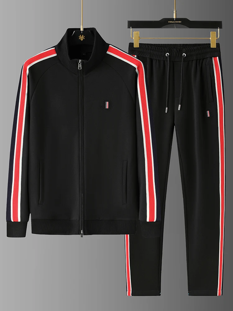 Модный цветной комплект: худи и спортивные брюки для мужчин, осенне-зимний повседневный костюм из двух предметов, высококачественный европейский уличный стиль...
Модный цветной комплект: худи и спортивные брюки для мужчин, осенне-зимний повседневный костюм из двух предметов, высококачественный европейский уличный стиль...