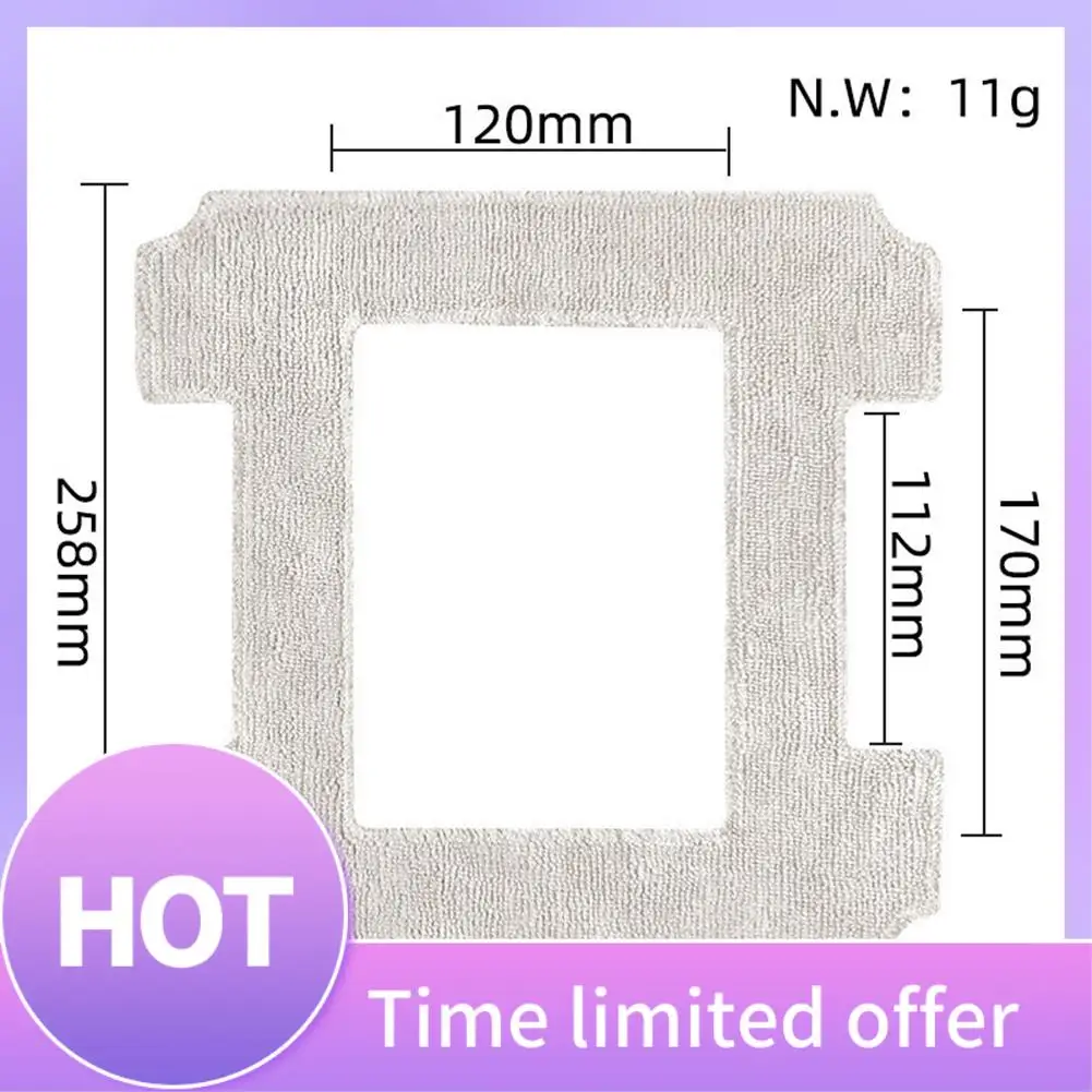 A11R Cleanable And Reusable Microfiber Mop Cloths For Ecovacs WINBOT W1 W1 Pro Window Cleaning Robot
A11R Cleanable And Reusable Microfiber Mop Cloths For Ecovacs WINBOT W1 W1 Pro Window Cleaning Robot