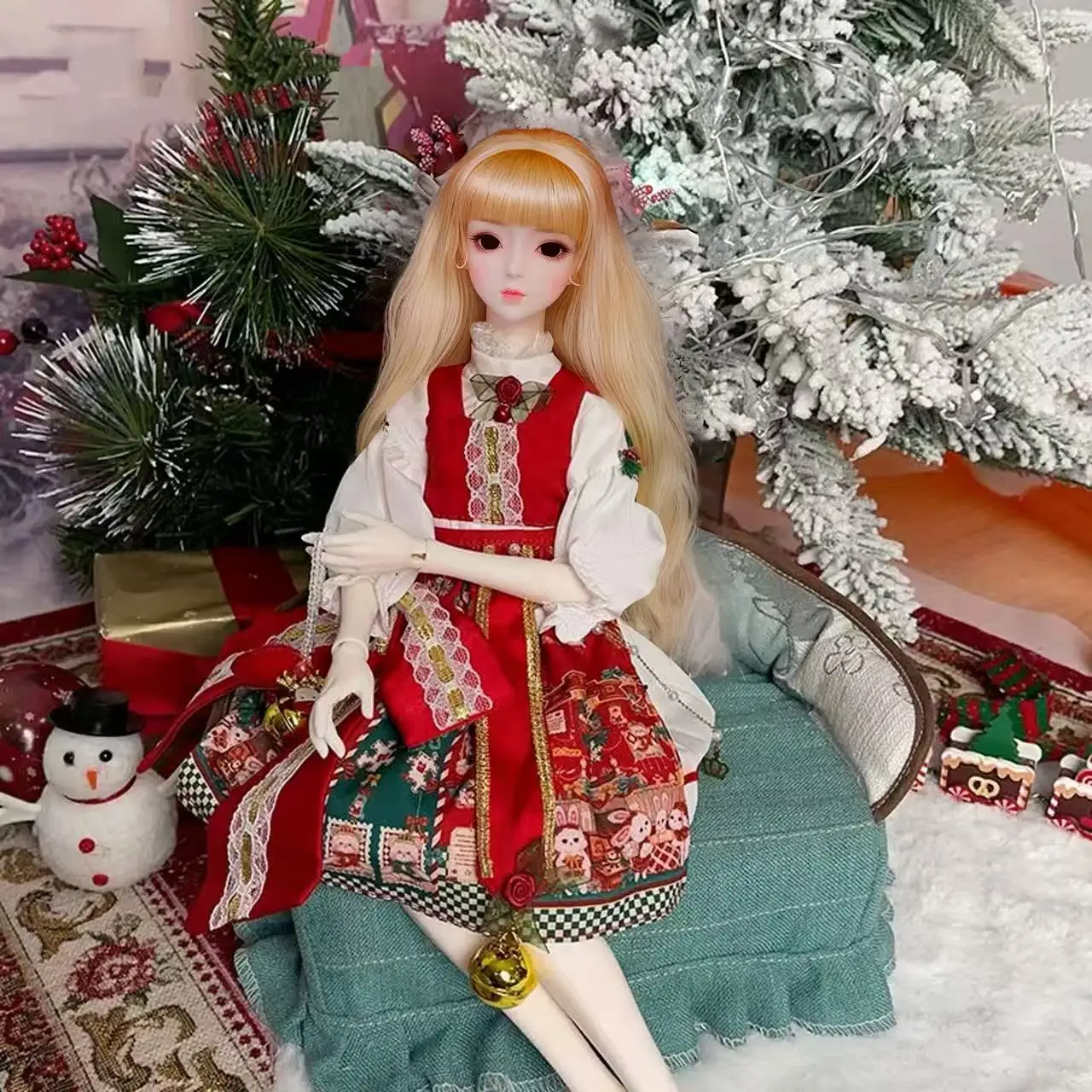 Dream Princess 1/3 scale doll, 62 cm ball-jointed doll complete set, with random clothing, shoes and headwear accessories, girl
Dream Princess 1/3 scale doll, 62 cm ball-jointed doll complete set, with random clothing, shoes and headwear accessories, girl