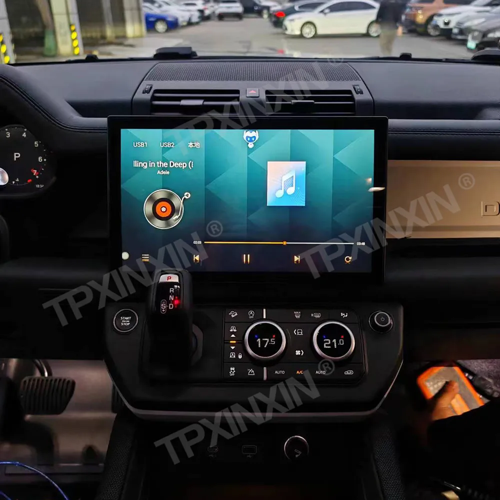 13.3" Car Radio For Land Rover Defender 2020-2024 Multimedia Player Auto GPS Navigation Touch Screen Auto Parts Carplay Android