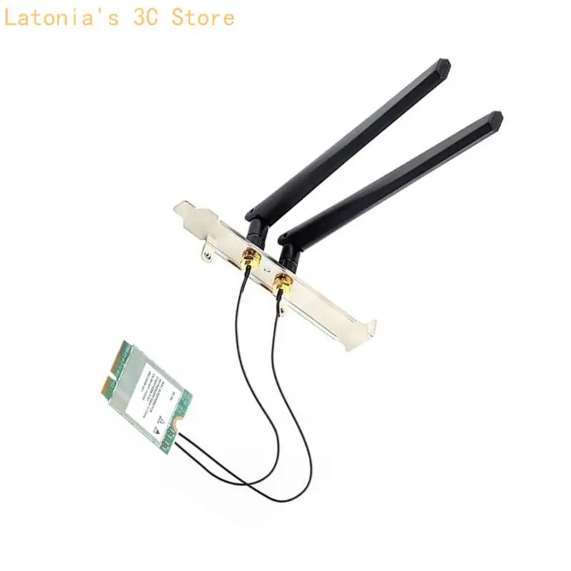X3UB MT7922 Wi -Fi 6E Беспроводная карта M.2 Тройная полоса интерфейса 6 ГГц/5 ГГц/2,4 ГГц
X3UB MT7922 Wi -Fi 6E Беспроводная карта M.2 Тройная полоса интерфейса 6 ГГц/5 ГГц/2,4 ГГц