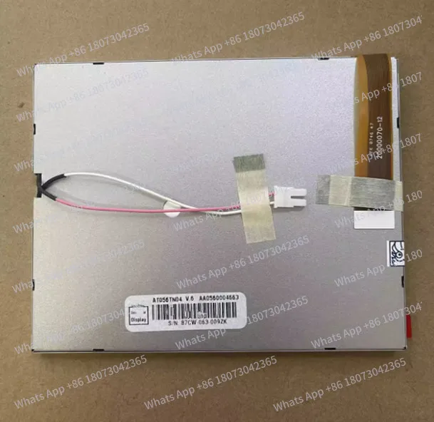 5,6-дюймовый 26-контактный TFT-дисплей, полноцветный экран AT056TN04 V.6 320(RGB)*234
5,6-дюймовый 26-контактный TFT-дисплей, полноцветный экран AT056TN04 V.6 320(RGB)*234