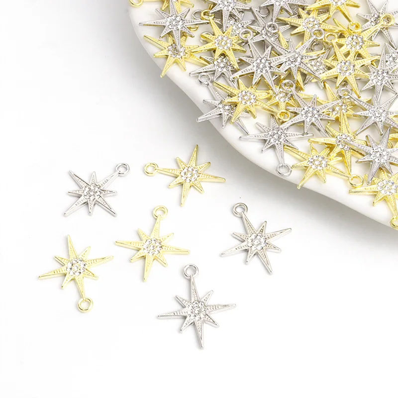 100PC/lot rhinestones star Pendant Charms hanging charm Alloy accessories Fit For DIY Bracelet Necklace keychain jewelrys
100PC/lot rhinestones star Pendant Charms hanging charm Alloy accessories Fit For DIY Bracelet Necklace keychain jewelrys