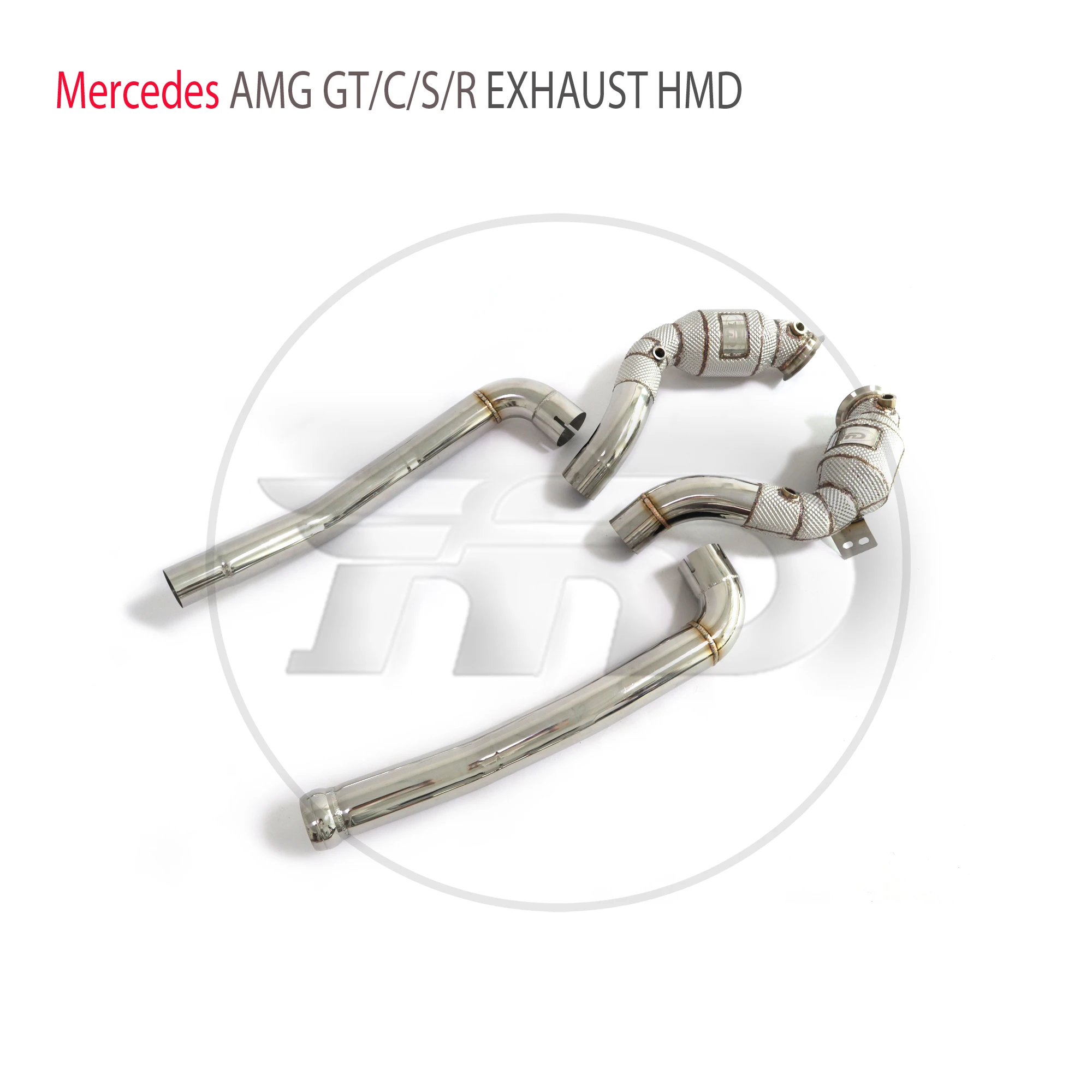 HMD Exhaust System High Flow Performance Downpipe for Mercedes Benz AMG GT GTC GTS GTR With Catalytic Converter
HMD Exhaust System High Flow Performance Downpipe for Mercedes Benz AMG GT GTC GTS GTR With Catalytic Converter