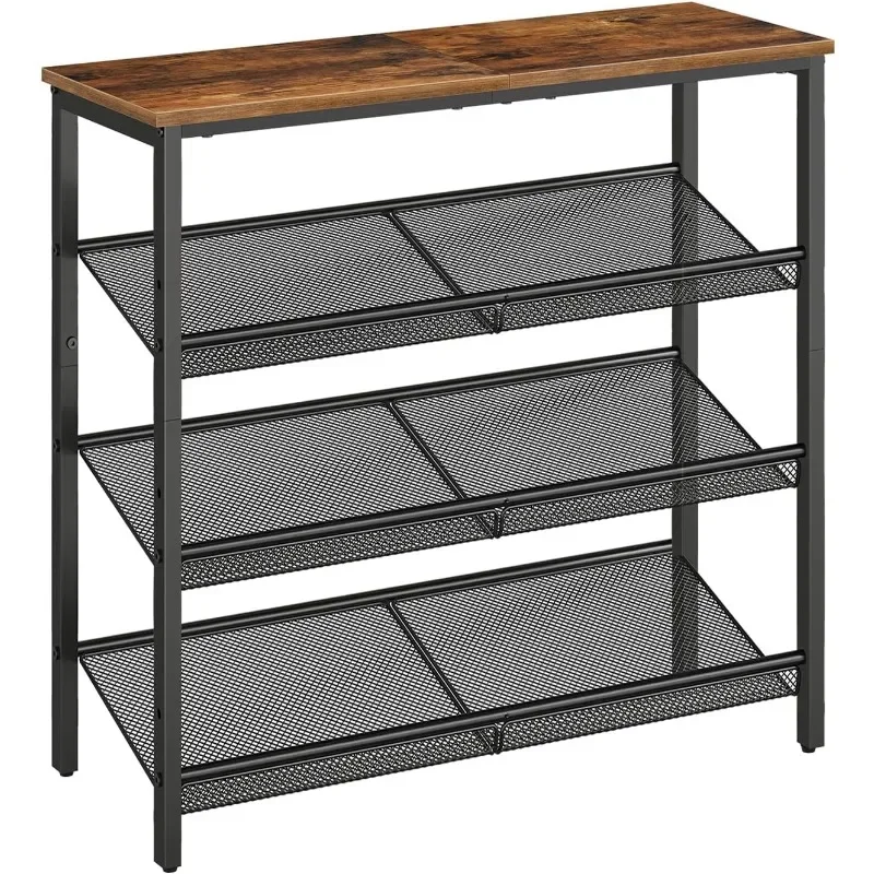 Shoe Organizer with Adjustable Mesh Shelves, of Shoes, Durable Spacious Freestanding
Shoe Organizer with Adjustable Mesh Shelves, of Shoes, Durable Spacious Freestanding