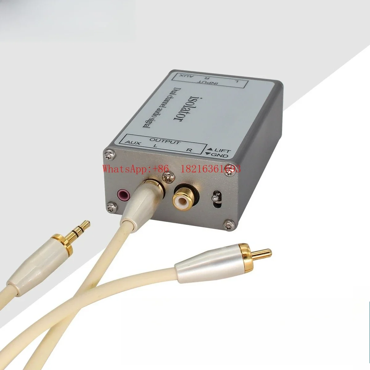 2026GOOD RCA-2 Audio Isolator, Audio Filter Removes Computer Connected Audio Current Sound
2026GOOD RCA-2 Audio Isolator, Audio Filter Removes Computer Connected Audio Current Sound