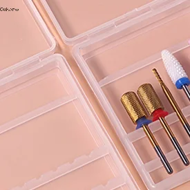 【WHB】 Nail Art Drill Bit Storage Box 6 Holes Clear Grinding Head Holder Display Drill Bits Manicure Organizer Dust Proof Box
【WHB】 Nail Art Drill Bit Storage Box 6 Holes Clear Grinding Head Holder Display Drill Bits Manicure Organizer Dust Proof Box