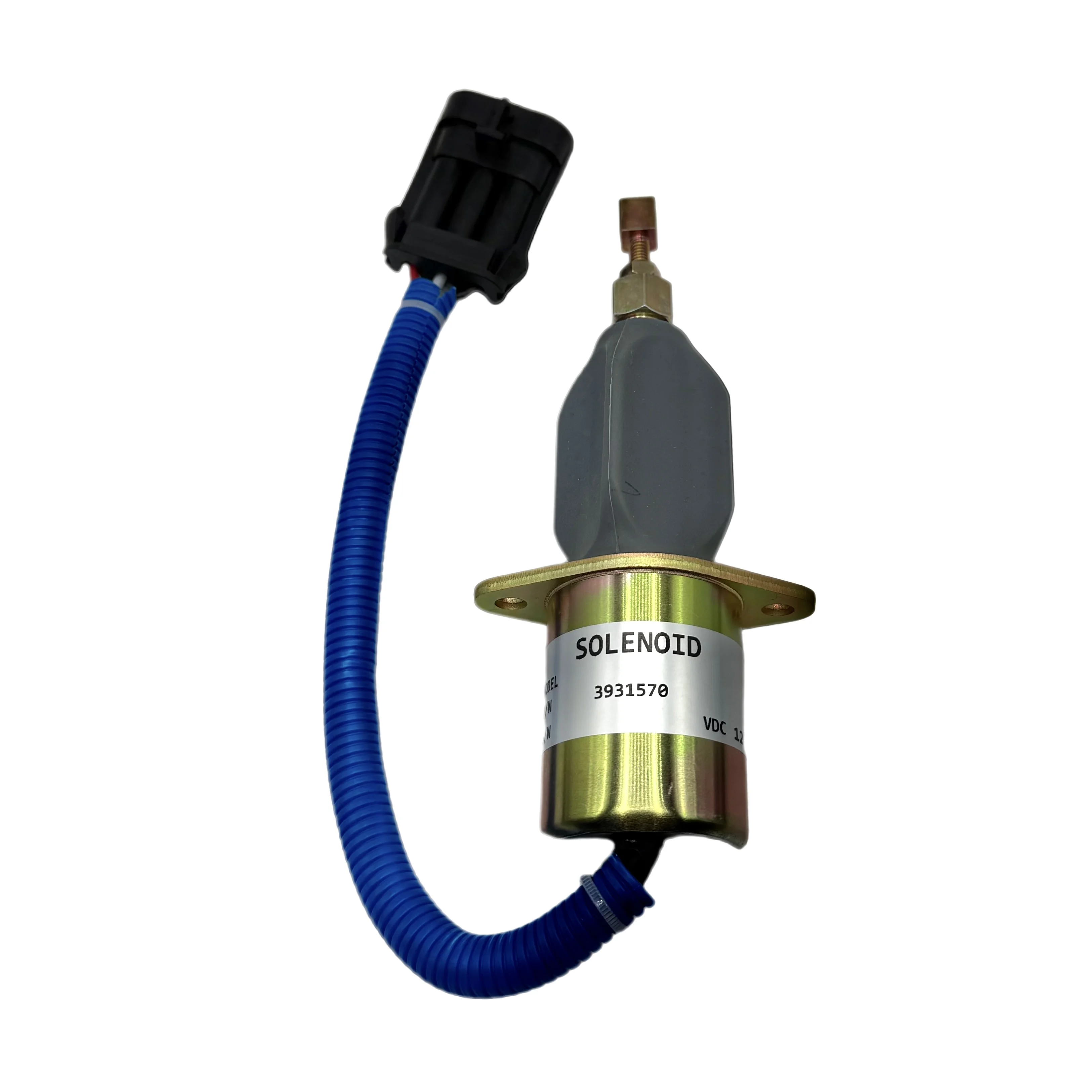 High Quality 12V Fuel Shutoff Solenoid 3931570 SA-4335-12 for Construction Machinery Compatible with for Cummins Engine
High Quality 12V Fuel Shutoff Solenoid 3931570 SA-4335-12 for Construction Machinery Compatible with for Cummins Engine
