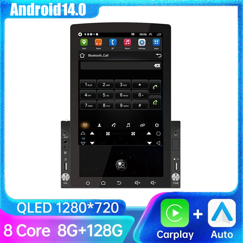 2 Din Android 14 4G+Wifi 10.1 Inch Vertical screen Car Radio Multimedia Video Player 2din Navi GPS FM for Nissan Kia Honda VW
2 Din Android 14 4G+Wifi 10.1 Inch Vertical screen Car Radio Multimedia Video Player 2din Navi GPS FM for Nissan Kia Honda VW