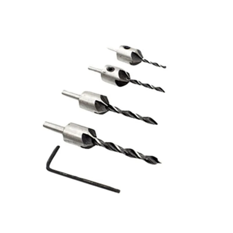 Counter Countersink Drill Bit Sink Woodworking Chamfer Bore Carbon Steel Counterbore Carpentry Industrial 8pcs Cutter
Counter Countersink Drill Bit Sink Woodworking Chamfer Bore Carbon Steel Counterbore Carpentry Industrial 8pcs Cutter