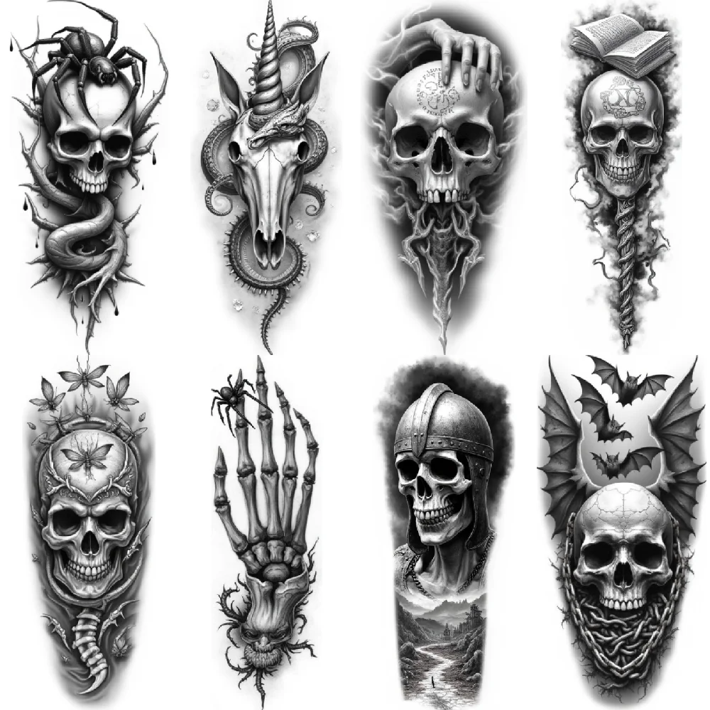 3 шт., временные татуировки, водонепроницаемые, долговечные наклейки на тело, цепочки, крылья черепа для женщин, бедер, мужчин
3 шт., временные татуировки, водонепроницаемые, долговечные наклейки на тело, цепочки, крылья черепа для женщин, бедер, мужчин