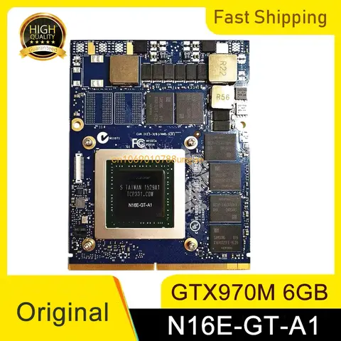 Original GTX970M GTX 970M Video Vga Graphic Card for MSI GT60 GT70 GT72 GT780DX HP 8760W Clevo P150HM P150EM P170EM TEST 100%