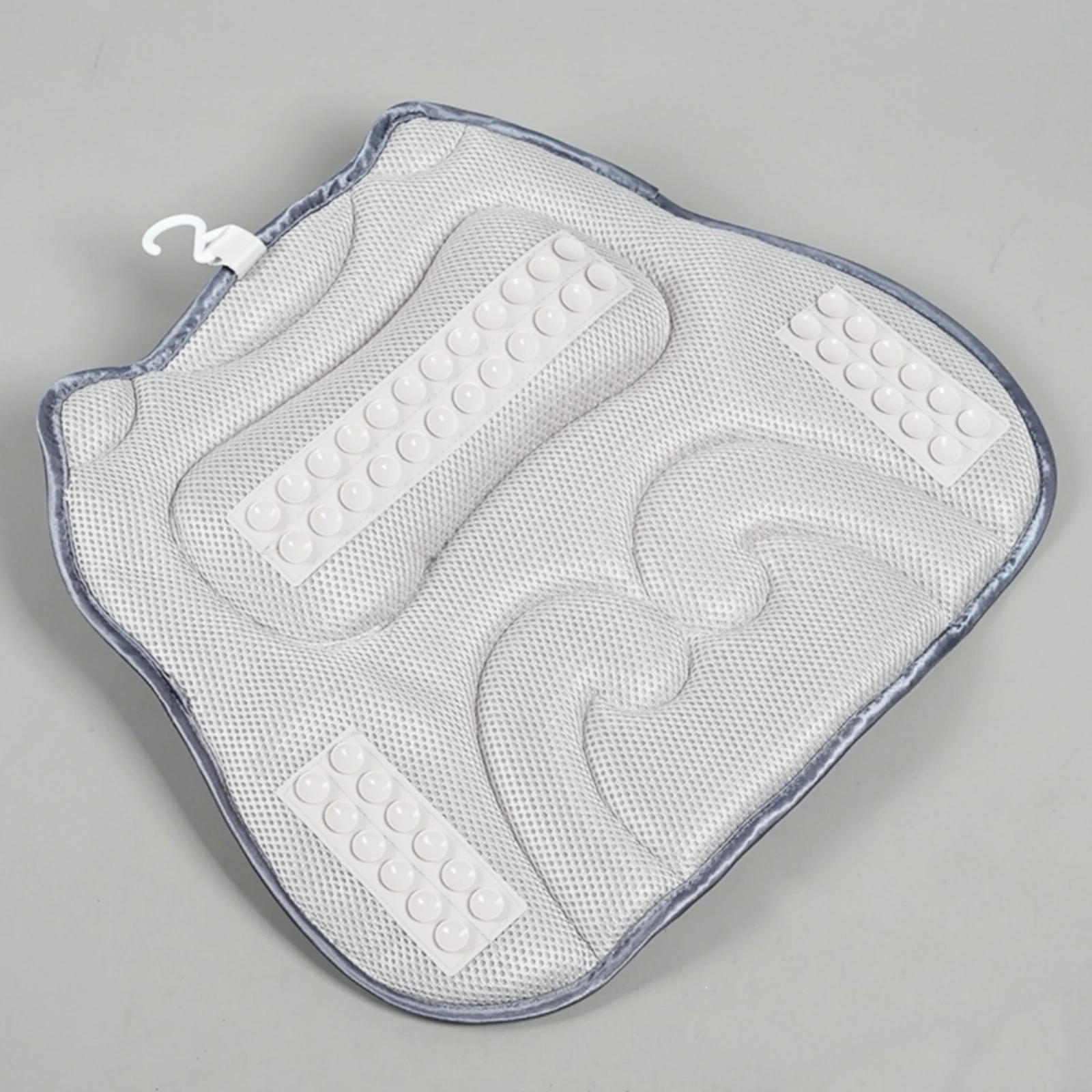 Bathtub Pillow Breathable Bath Neck Pillow Bathtub Headrest Cushioned Tub Headrest Hanging Hook
Bathtub Pillow Breathable Bath Neck Pillow Bathtub Headrest Cushioned Tub Headrest Hanging Hook