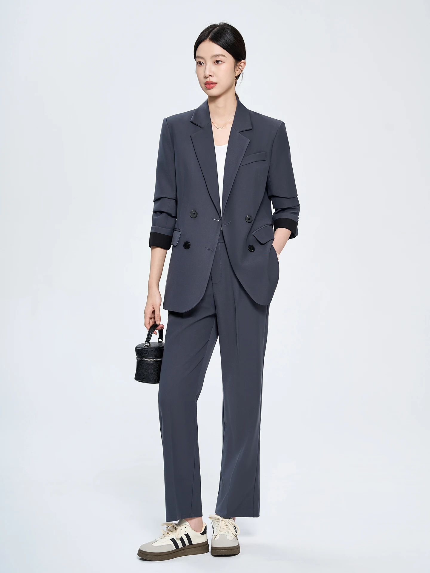 Костюм-двойка Bla для женщин: профессиональная офисная одежда, весна-осень, новинка, легкий комплект для собеседований и деловых встреч
Костюм-двойка Bla для женщин: профессиональная офисная одежда, весна-осень, новинка, легкий комплект для собеседований и деловых встреч